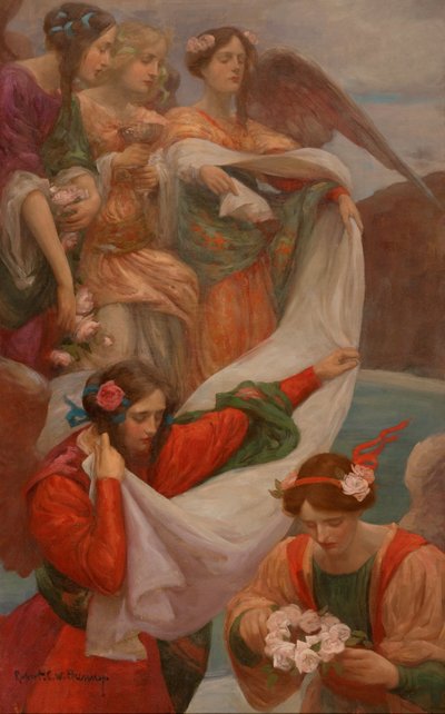 Anges descendant - Rupert Bunny